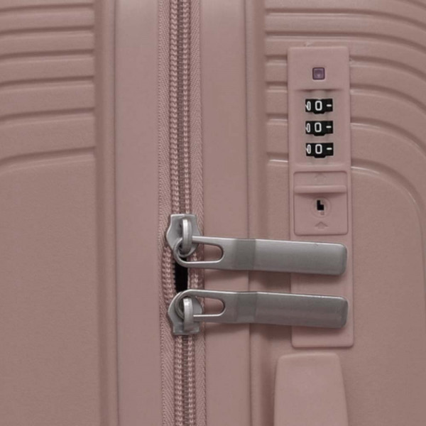 18" Компактен и практичен авио куфар за ръчен багаж, 52cm - BEIGE PP 4001